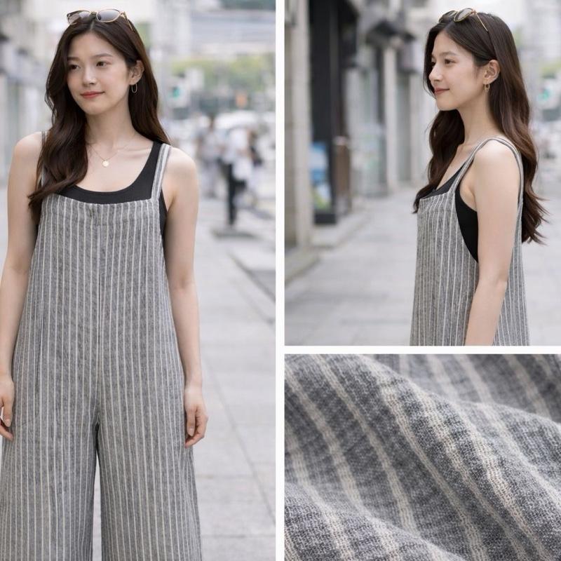 YULVET Mono 2 piezas efecto conjunto  Cómodo, fluido y súper favorecedor Perfecto para el día a día sin complicarte el look