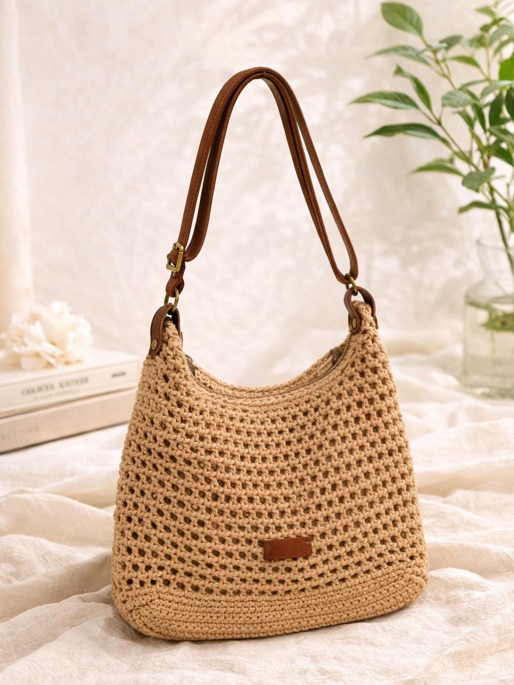YULVET Bolsos de Crochet Premium Tendencia con Estilo
