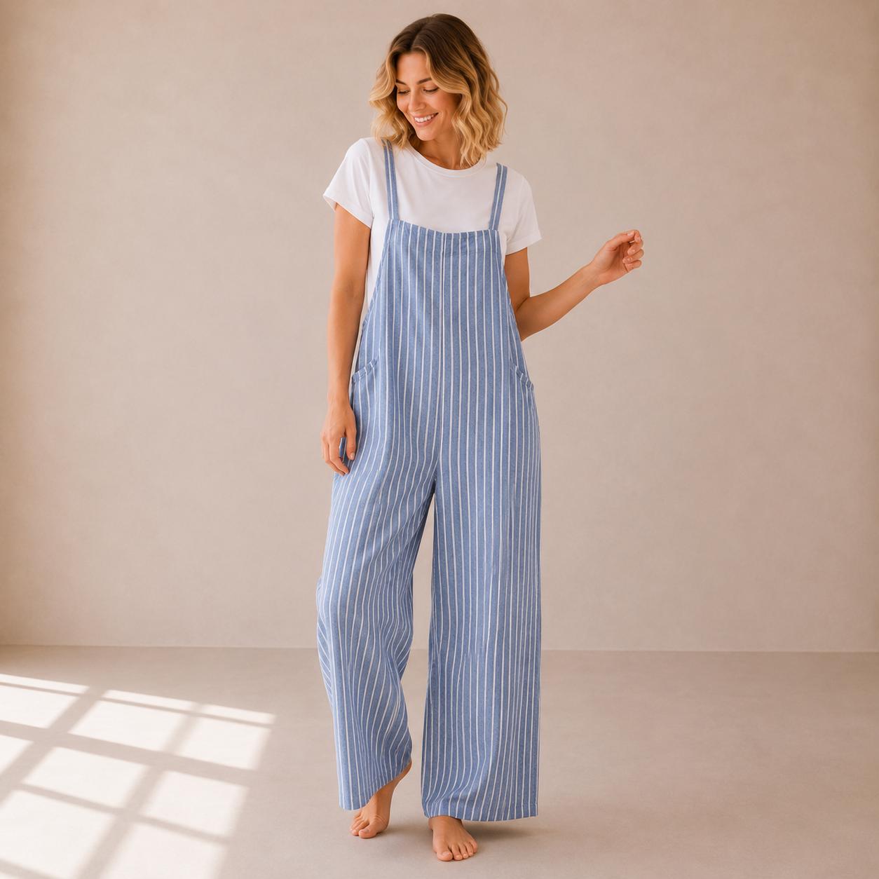 YULVET Mono 2 piezas efecto conjunto  Cómodo, fluido y súper favorecedor Perfecto para el día a día sin complicarte el look