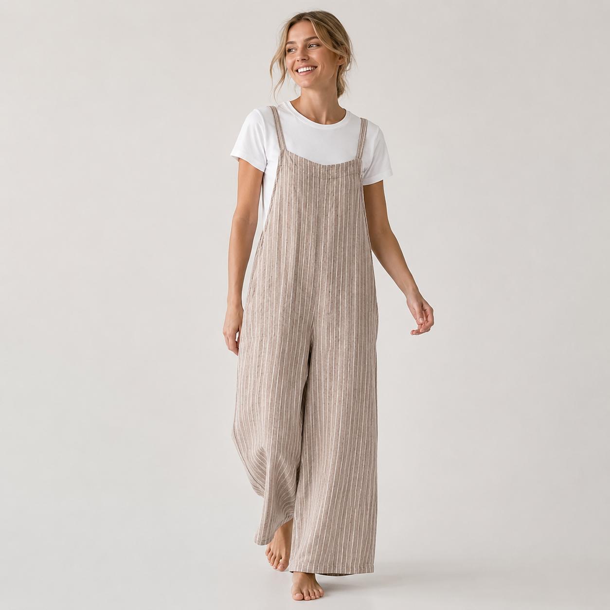 YULVET Mono 2 piezas efecto conjunto  Cómodo, fluido y súper favorecedor Perfecto para el día a día sin complicarte el look