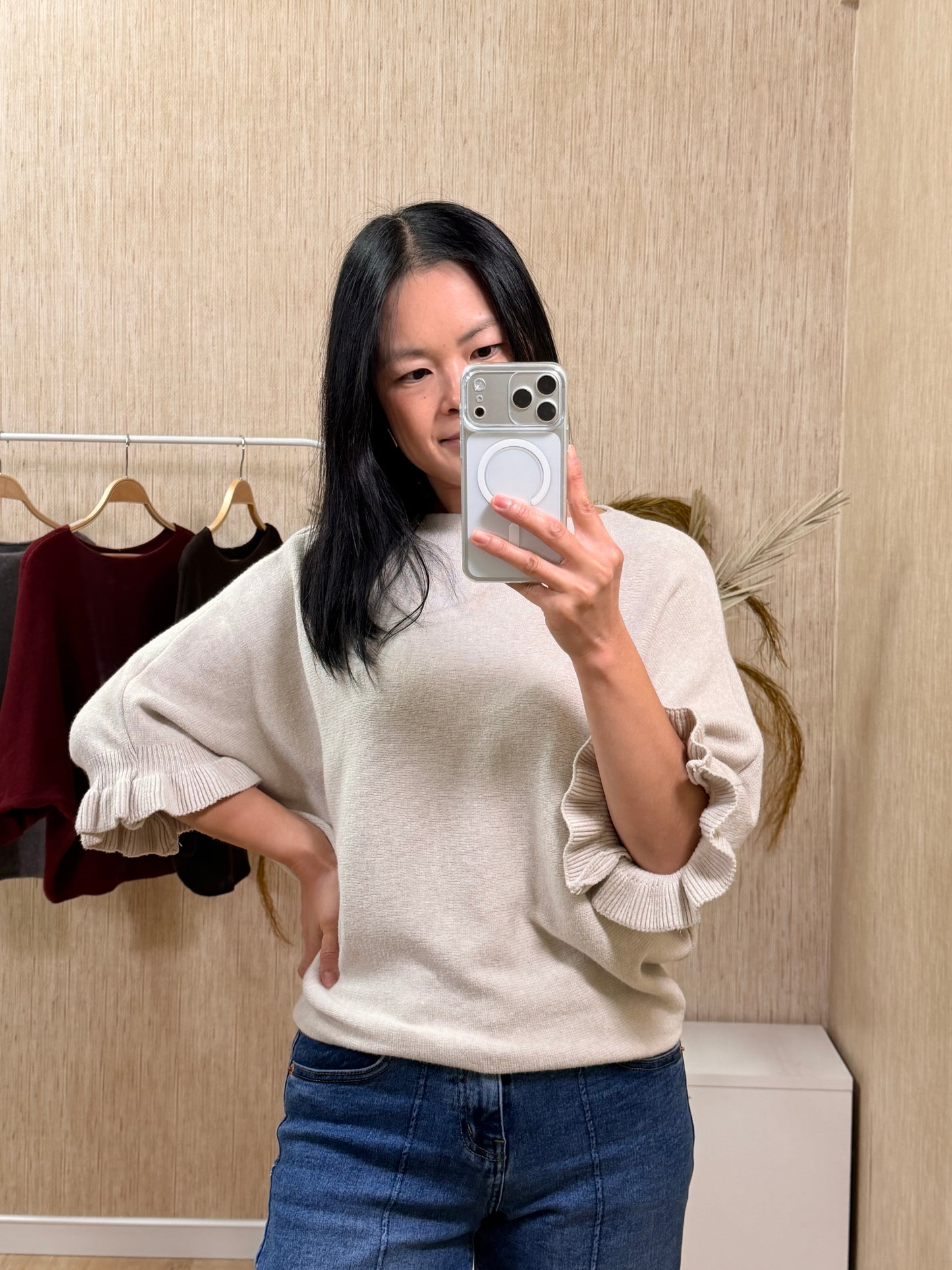 Jersey Mía – Elegancia cómoda con un toque especial