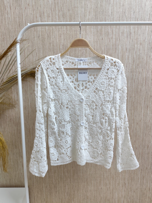CHAQUETA CROCHET