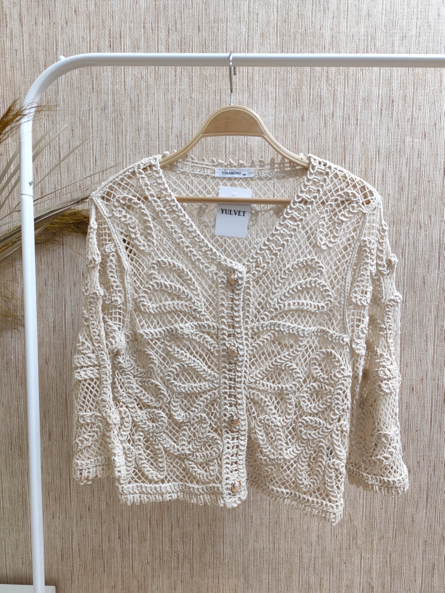 CHAQETA CROCHET