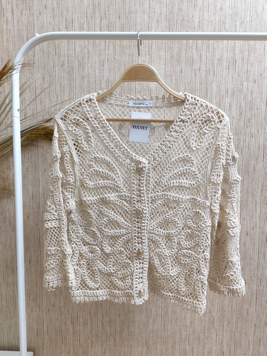 CHAQETA CROCHET