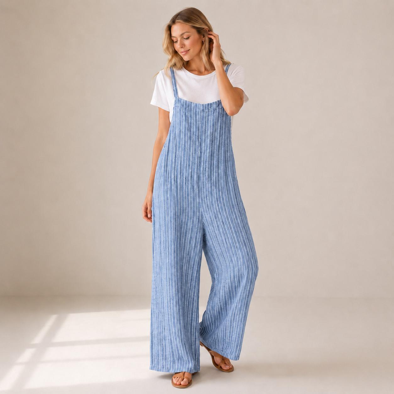 YULVET Mono 2 piezas efecto conjunto  Cómodo, fluido y súper favorecedor Perfecto para el día a día sin complicarte el look