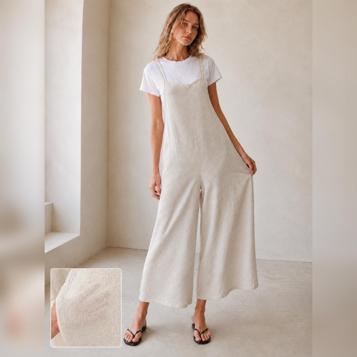 YULVET Mono 2 piezas efecto conjunto  Cómodo, fluido y súper favorecedor Perfecto para el día a día sin complicarte el look